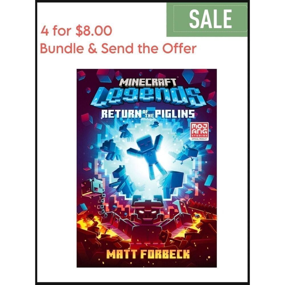 Minecraft Legends Adventure Book